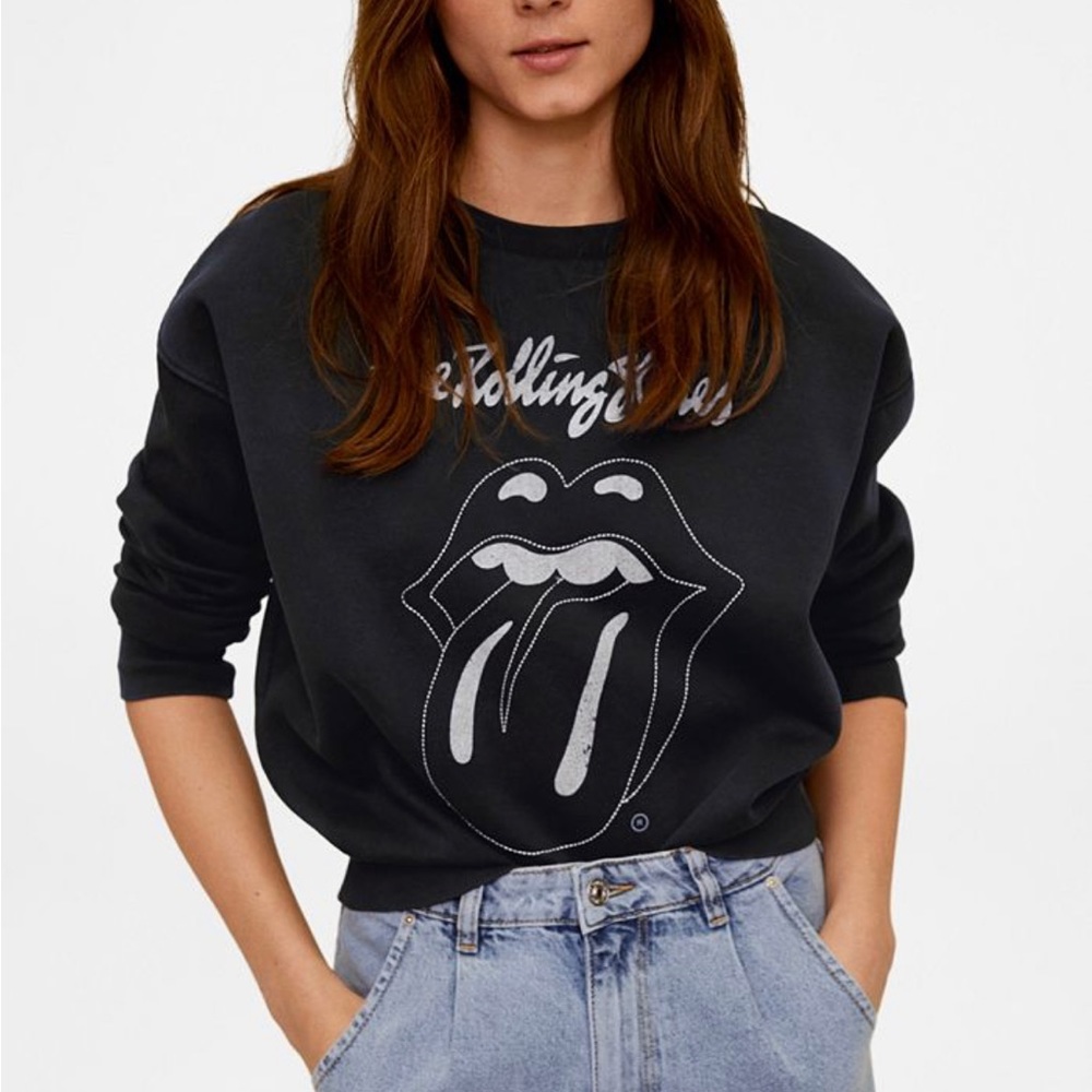 Mango x Rolling Stones Sweatshirt